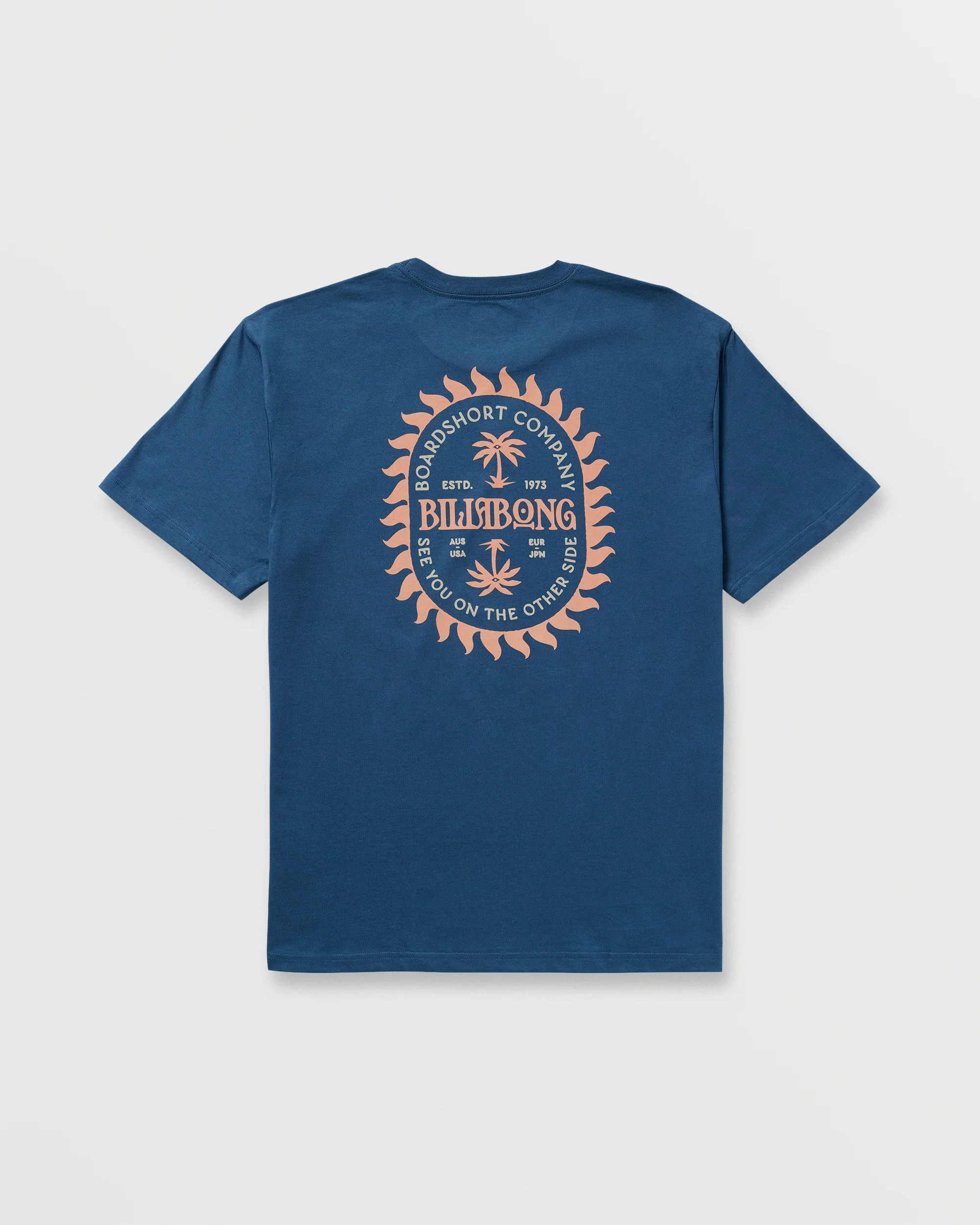 Sun Rays Regular Tee - Deep Blue - Image 4