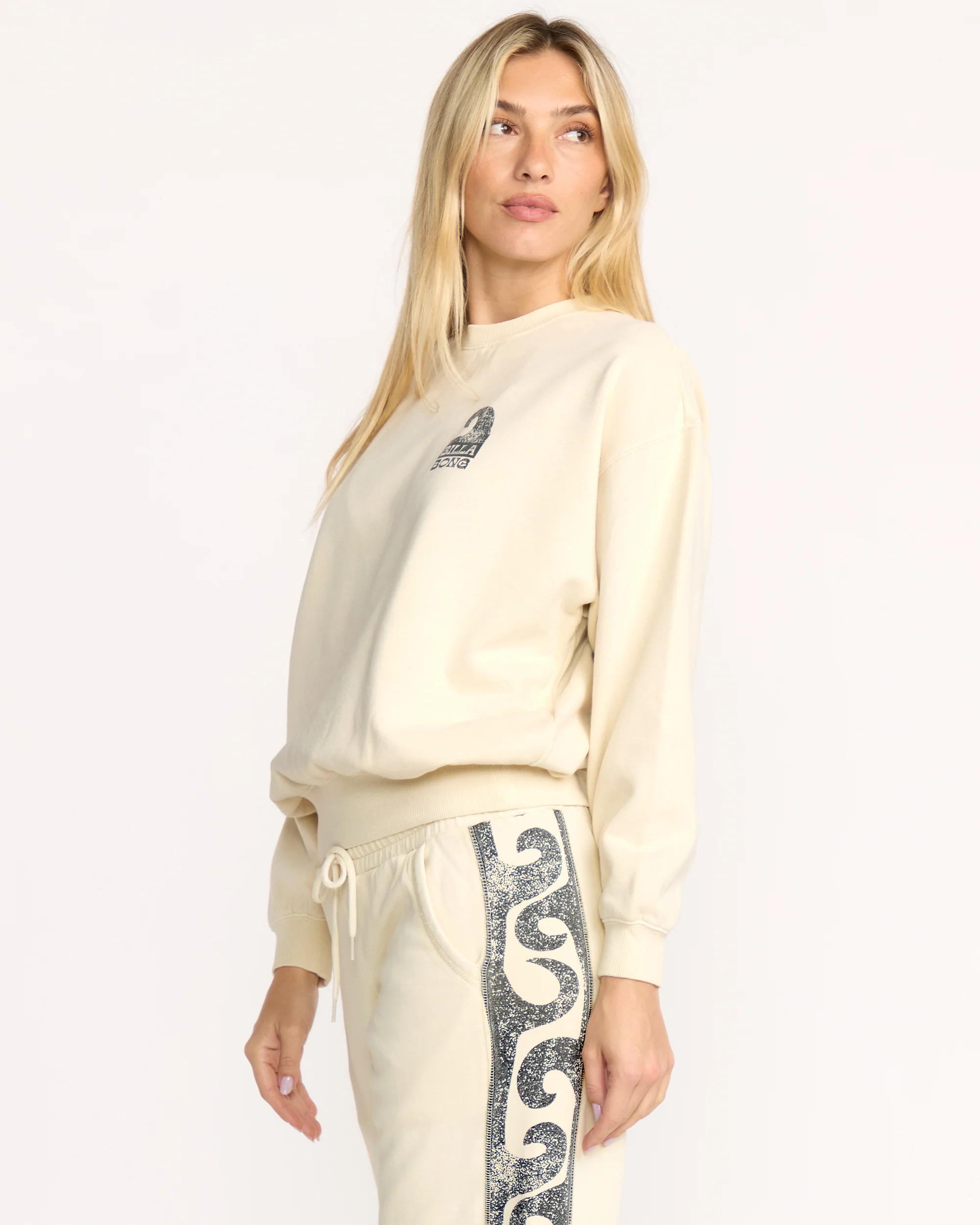 Womens Sun Wave Livin Crew Neck - Image 5
