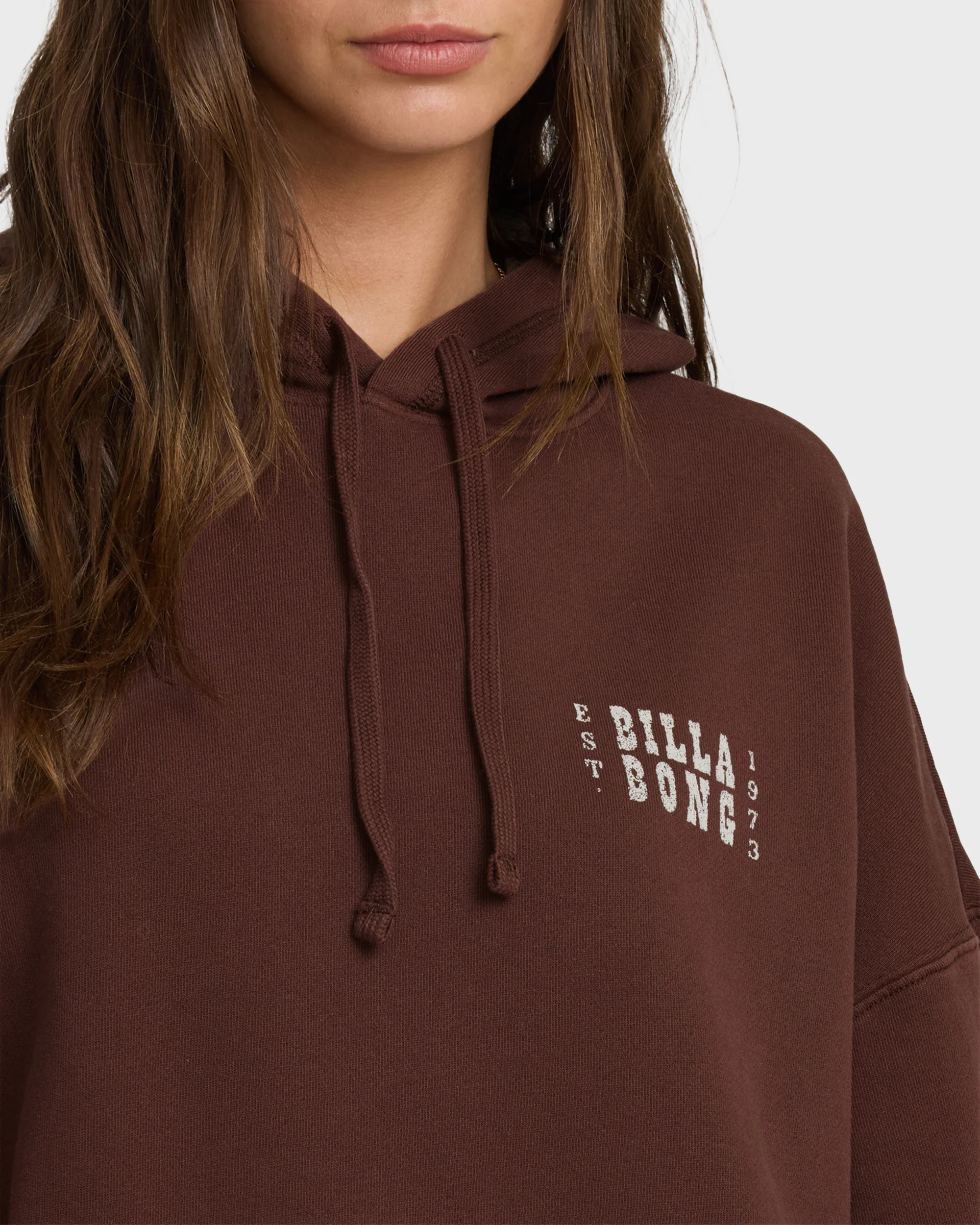 Sun & Waves Hoodie - Teak - Image 5