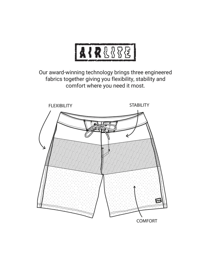 Sundays Airlite 19" Boardshorts - Green Ash - Image 3