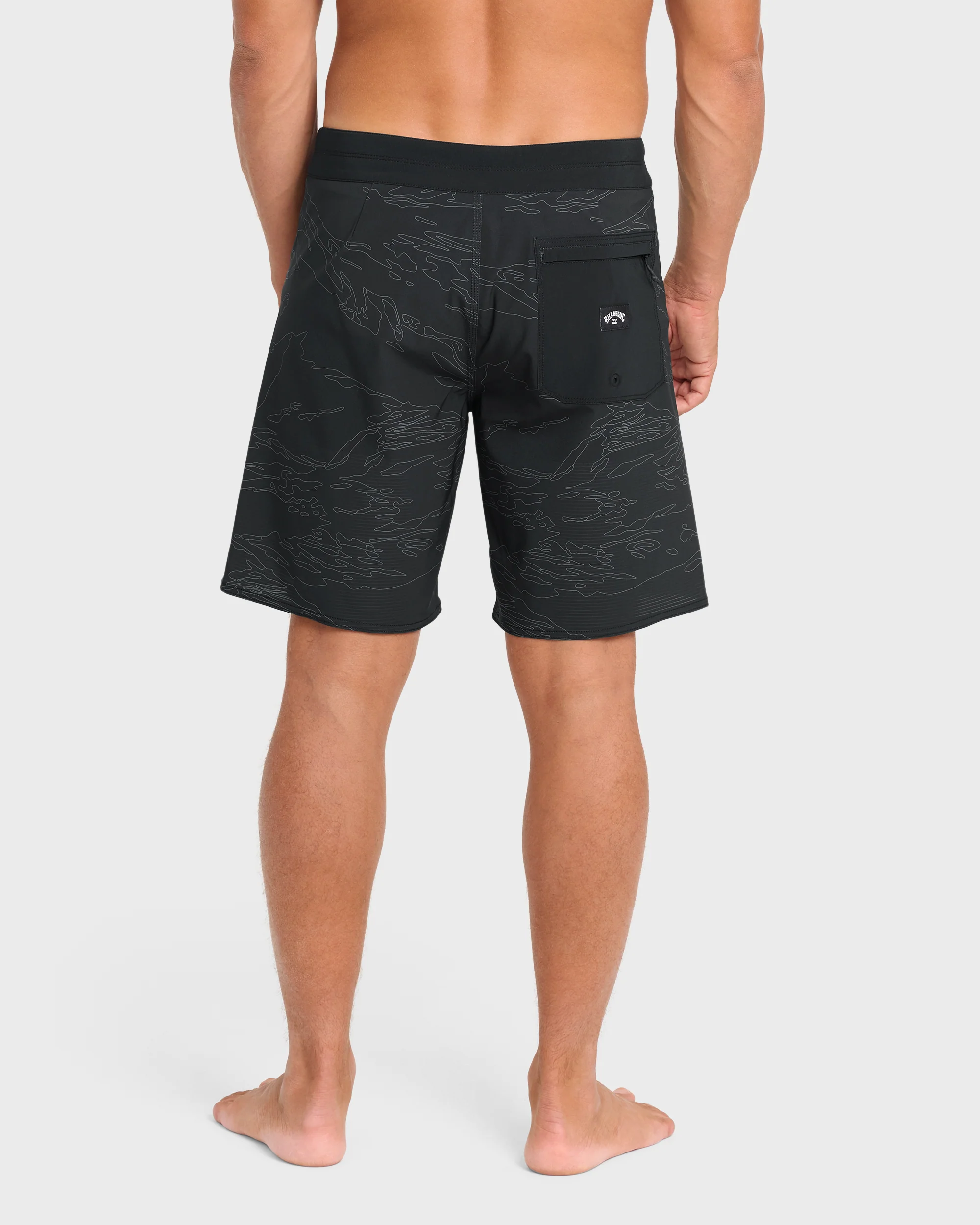 Sundays Airlite 19" Boardshorts - Black Camo - Black Camo - Image 2