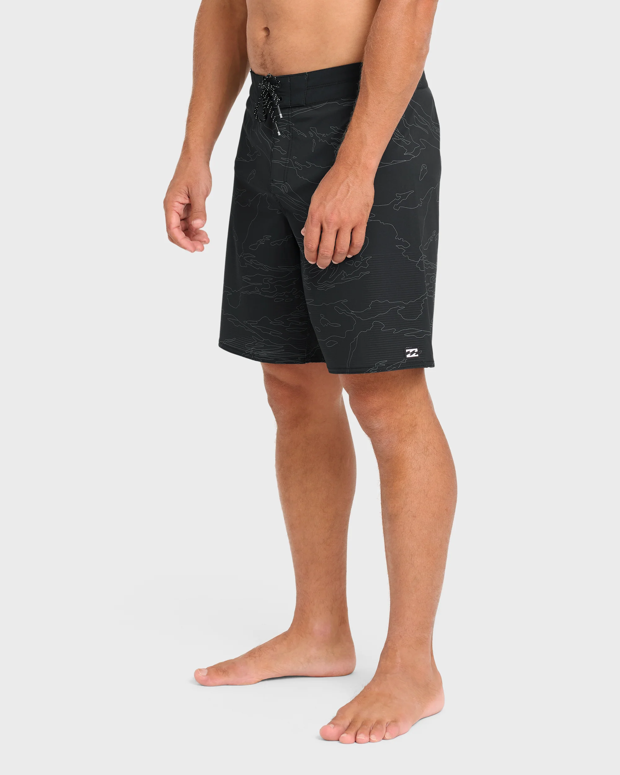 Sundays Airlite 19" Boardshorts - Black Camo - Black Camo - Image 3
