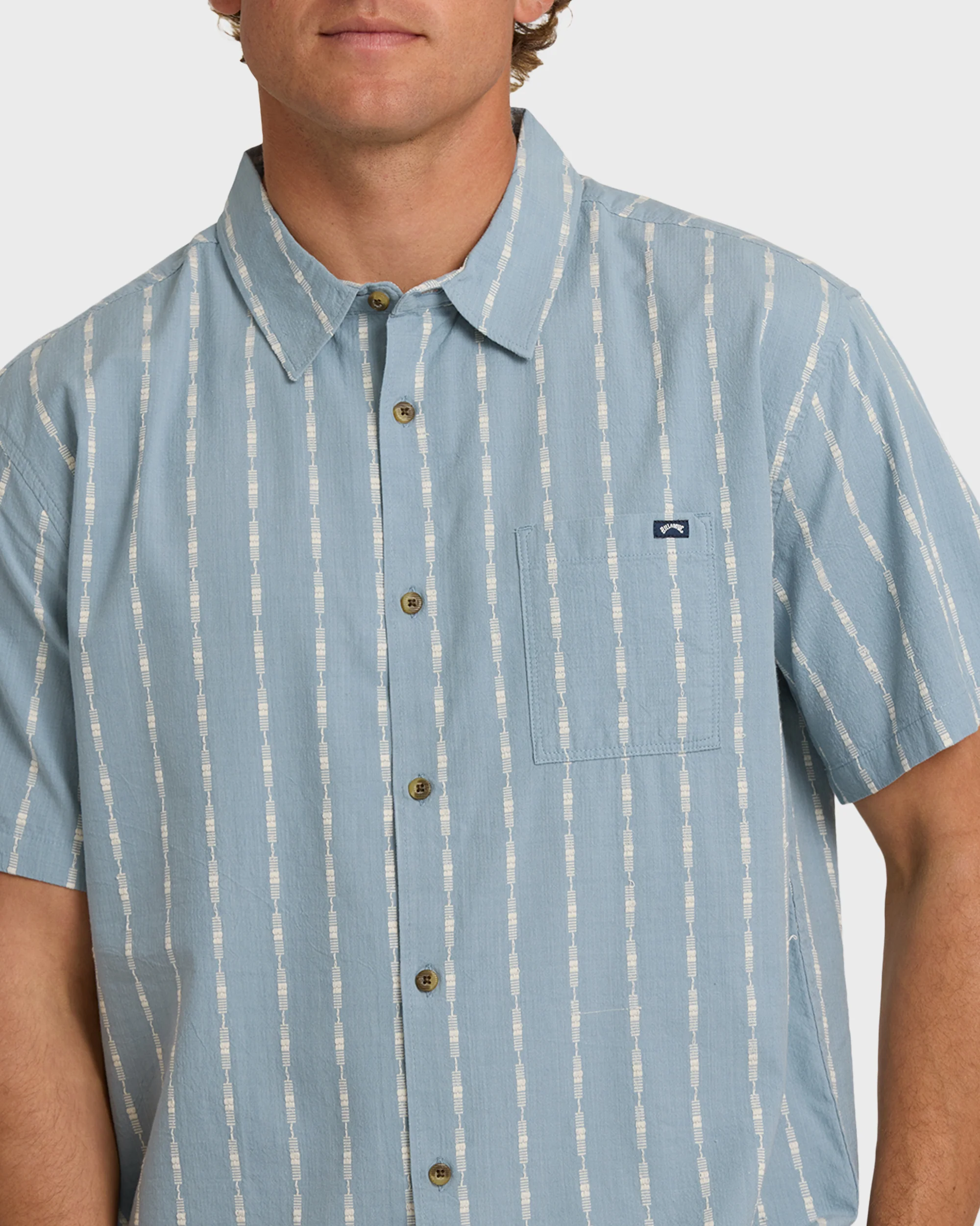 Mens Sundays Jacquard Shirt - Image 5