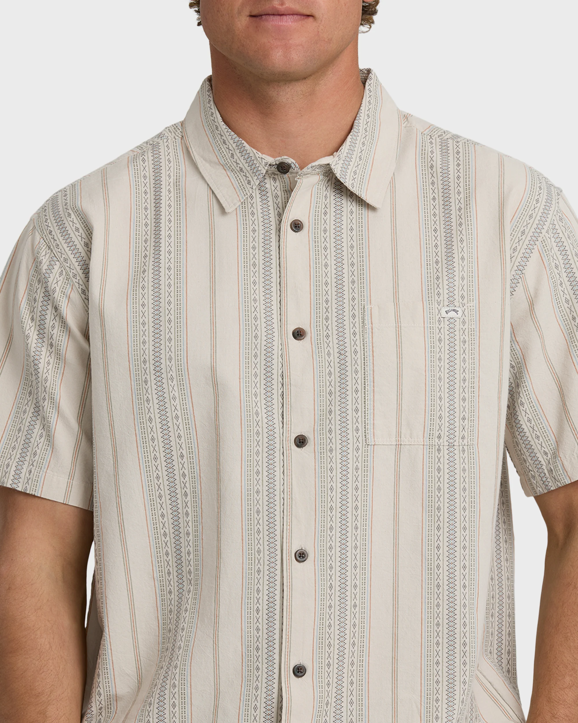Mens Sundays Jacquard Shirt - Image 5