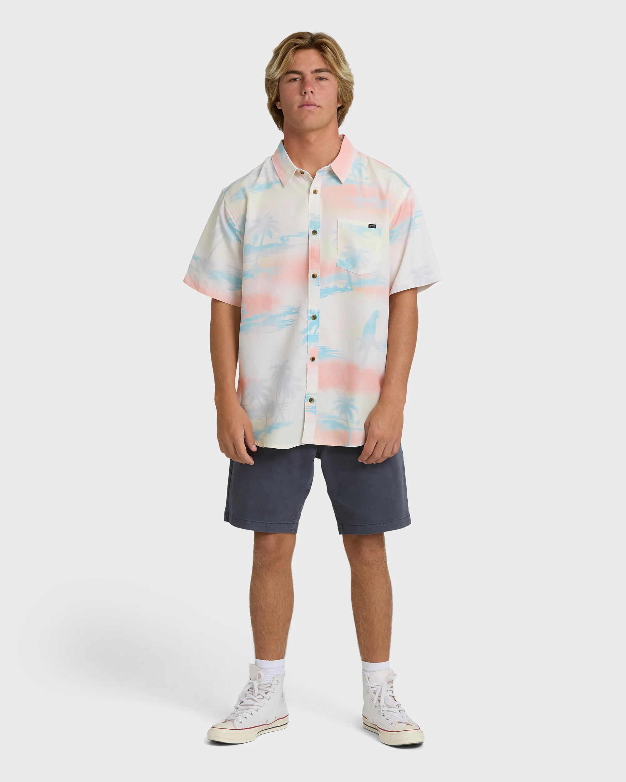 Mens Sundays Lounge Shirt - Image 4
