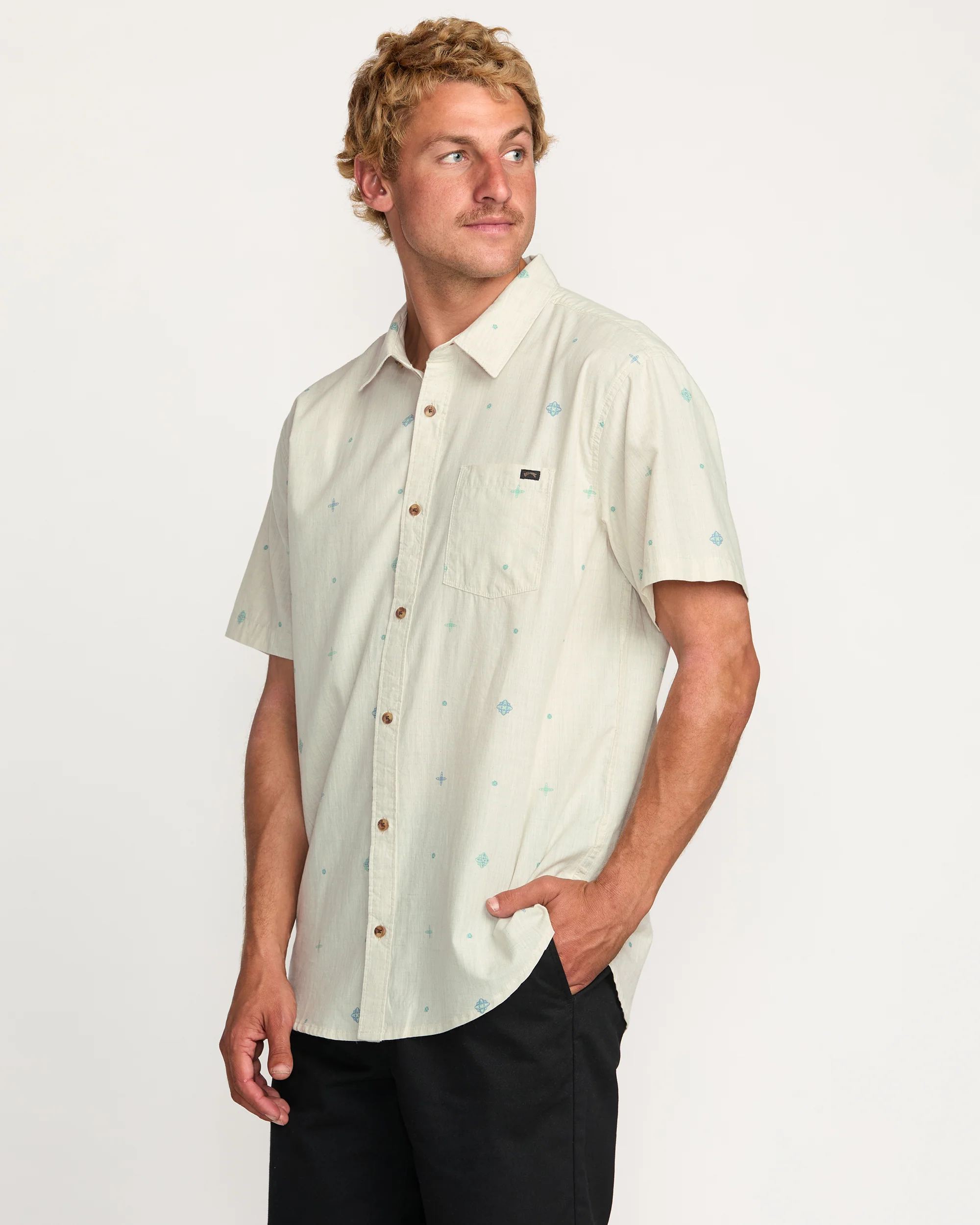Sundays Mini Short Sleeve Shirt - Chino - Image 3