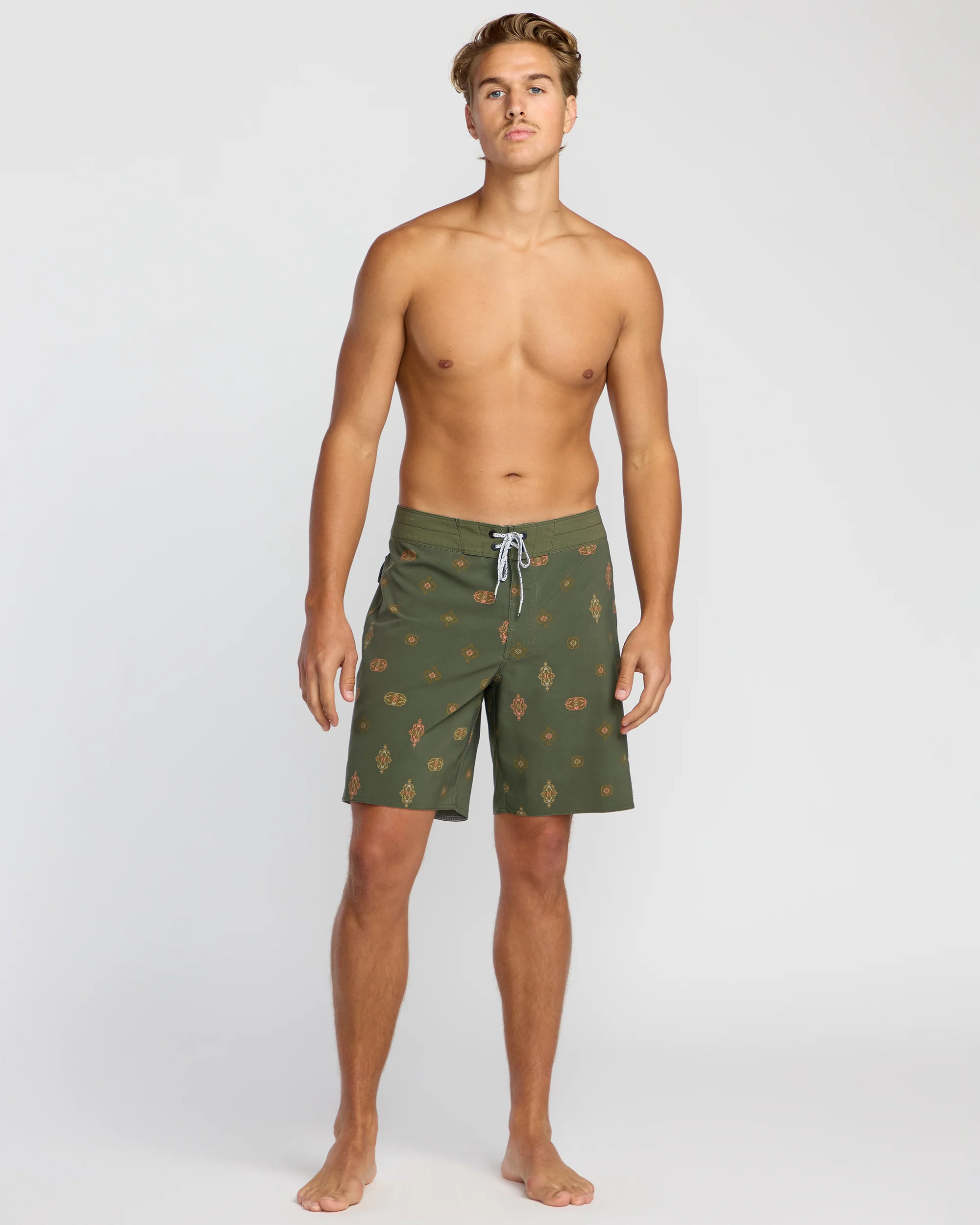 Sundays Pro Performance 19" Boardshorts - Military - Image 5