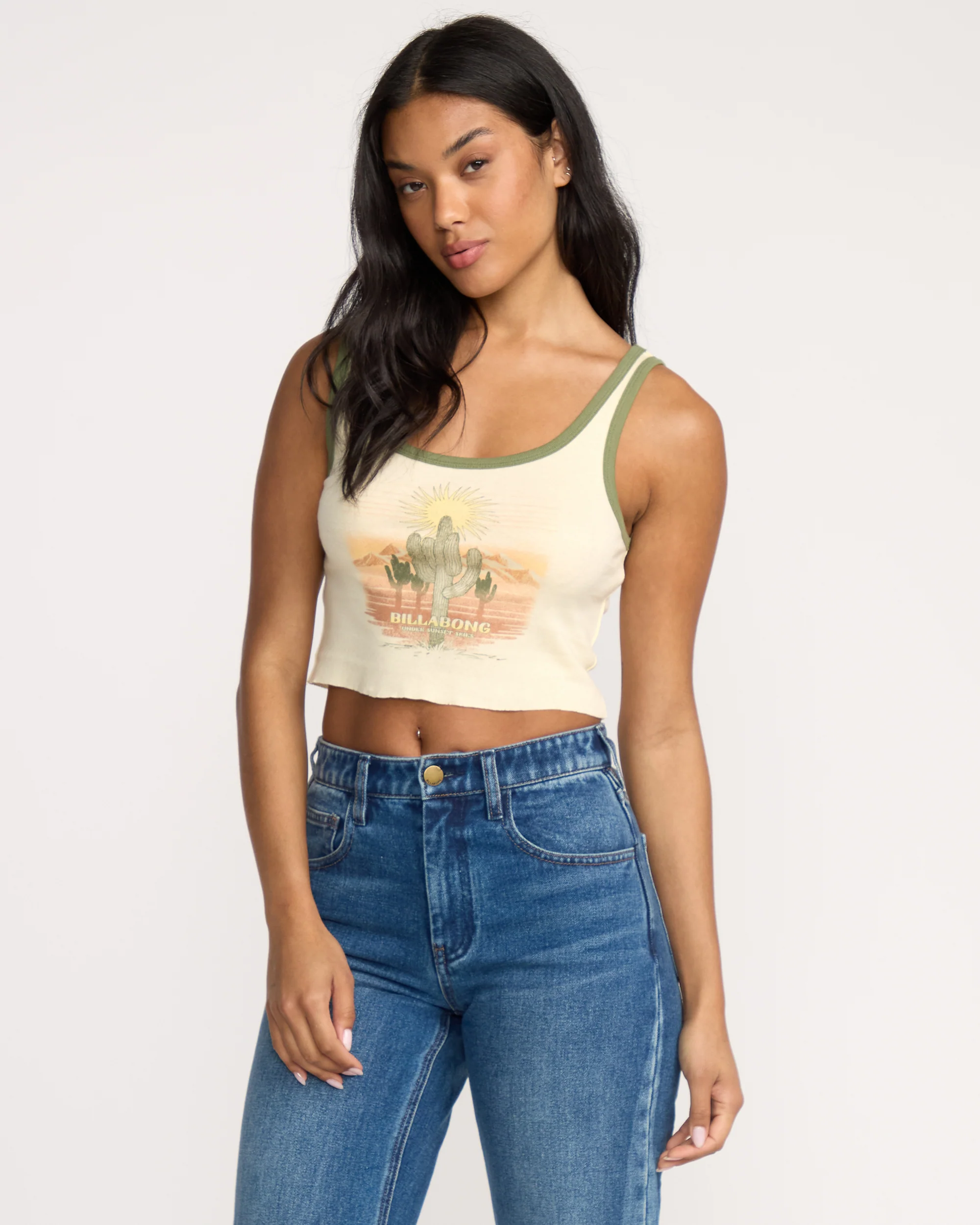 Sunset Break Tank - Butter - Image 4