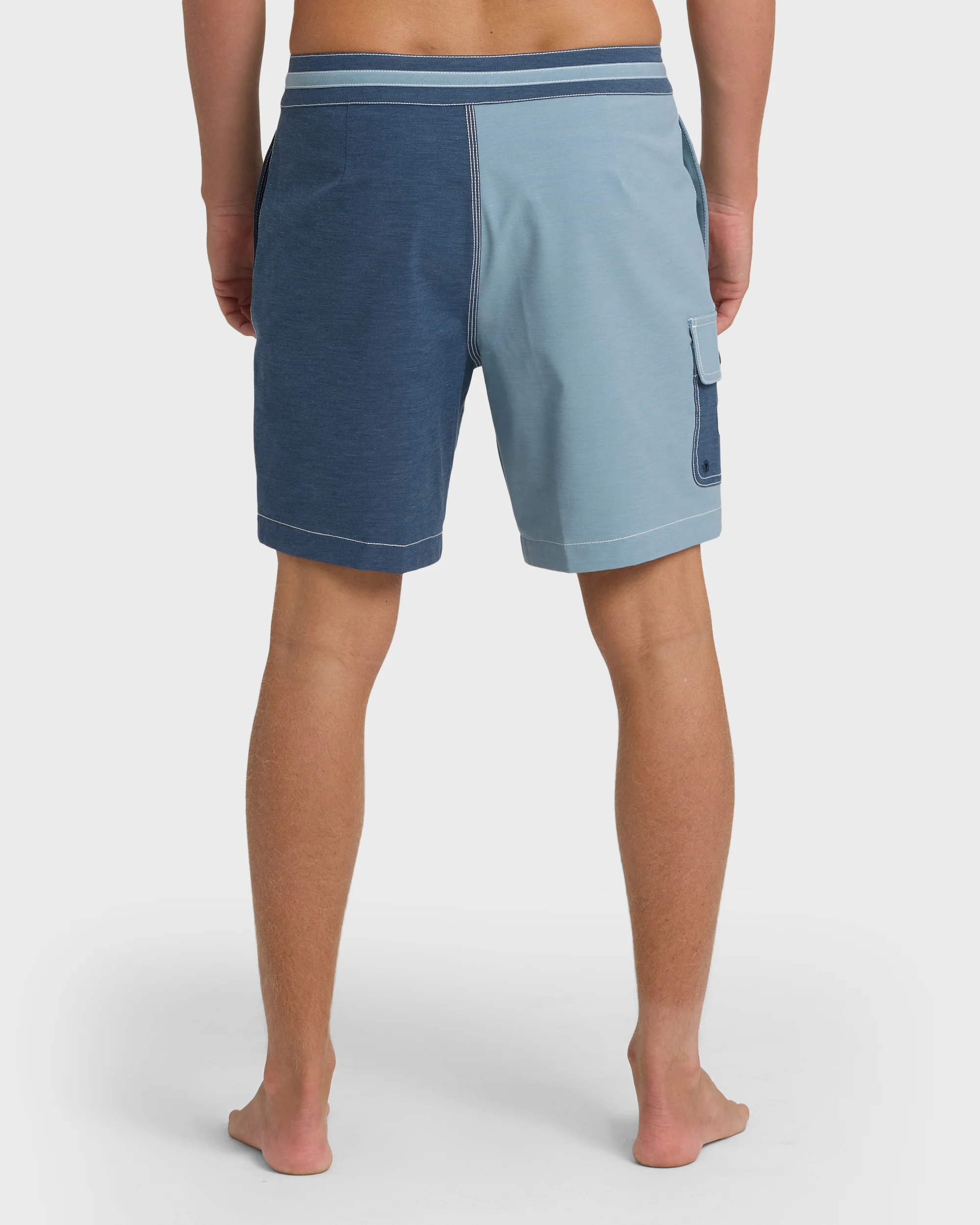 Sunset Lo Tide 19" Boardshorts - Blue Fog Multi - Blue Fog - Image 2
