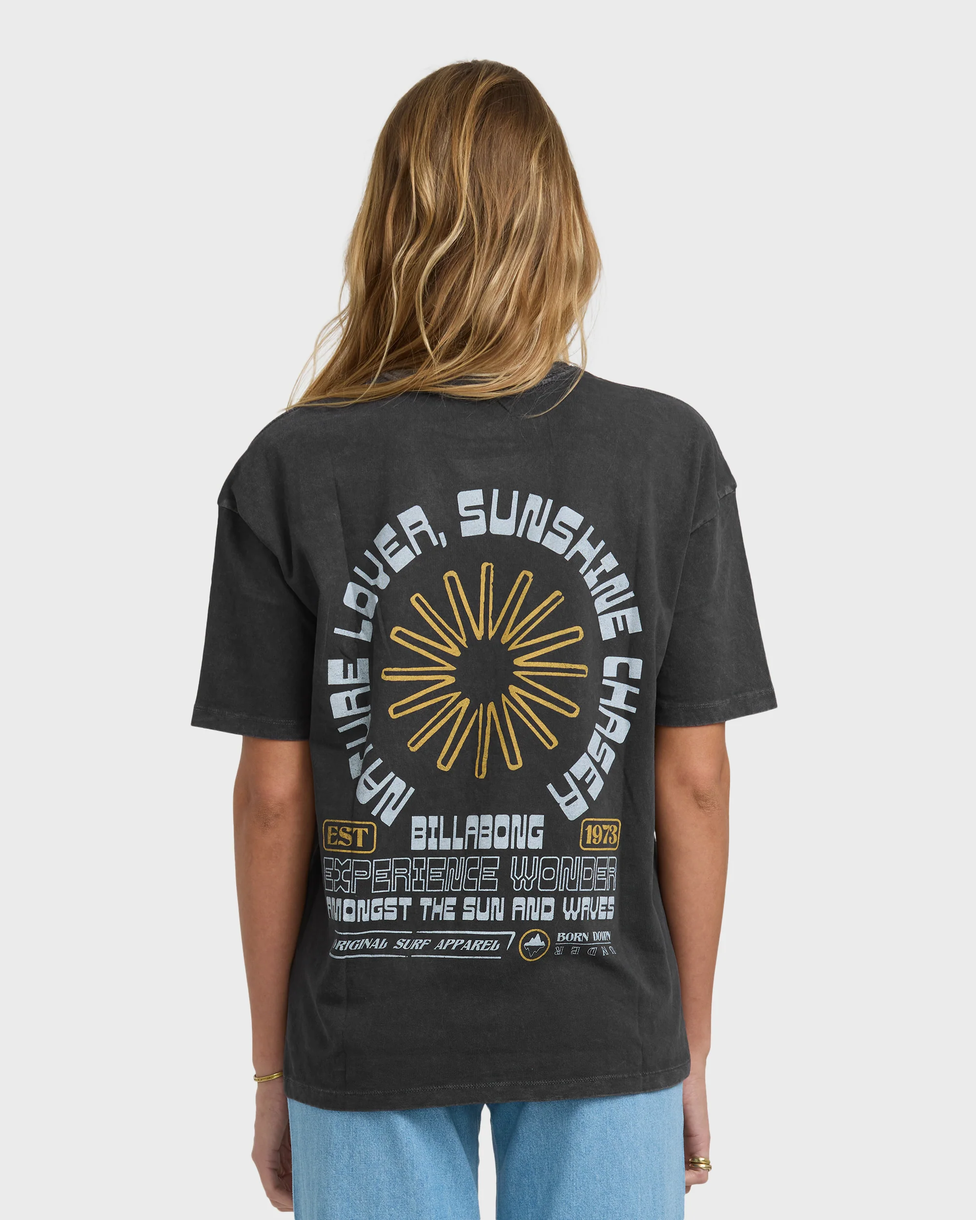 Sunshine Chaser Short Sleeve T-Shirt - Off Black - Image 2