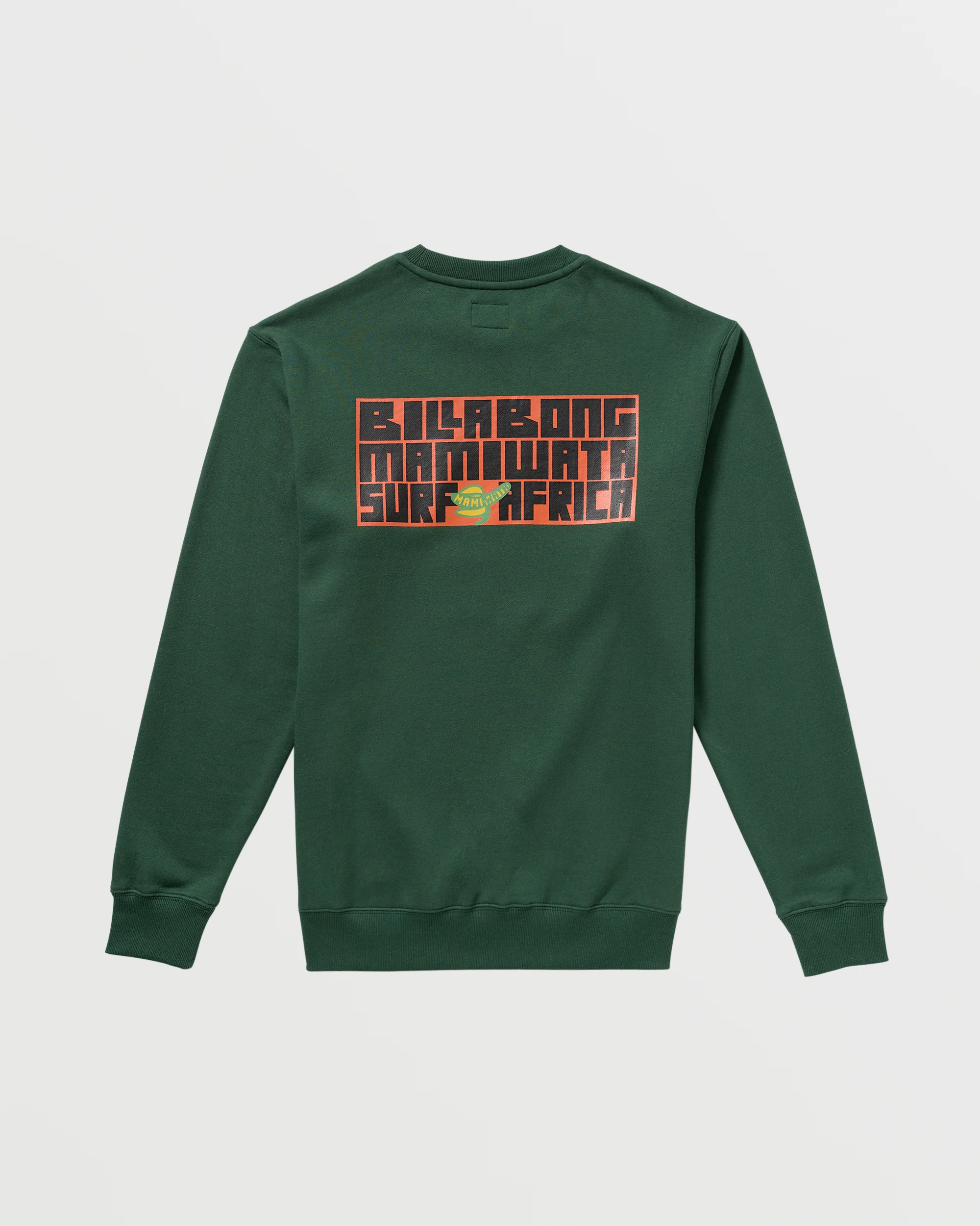 Billabong x Mami Wata Surf Africa Crew Sweatshirt - Forest - Image 7