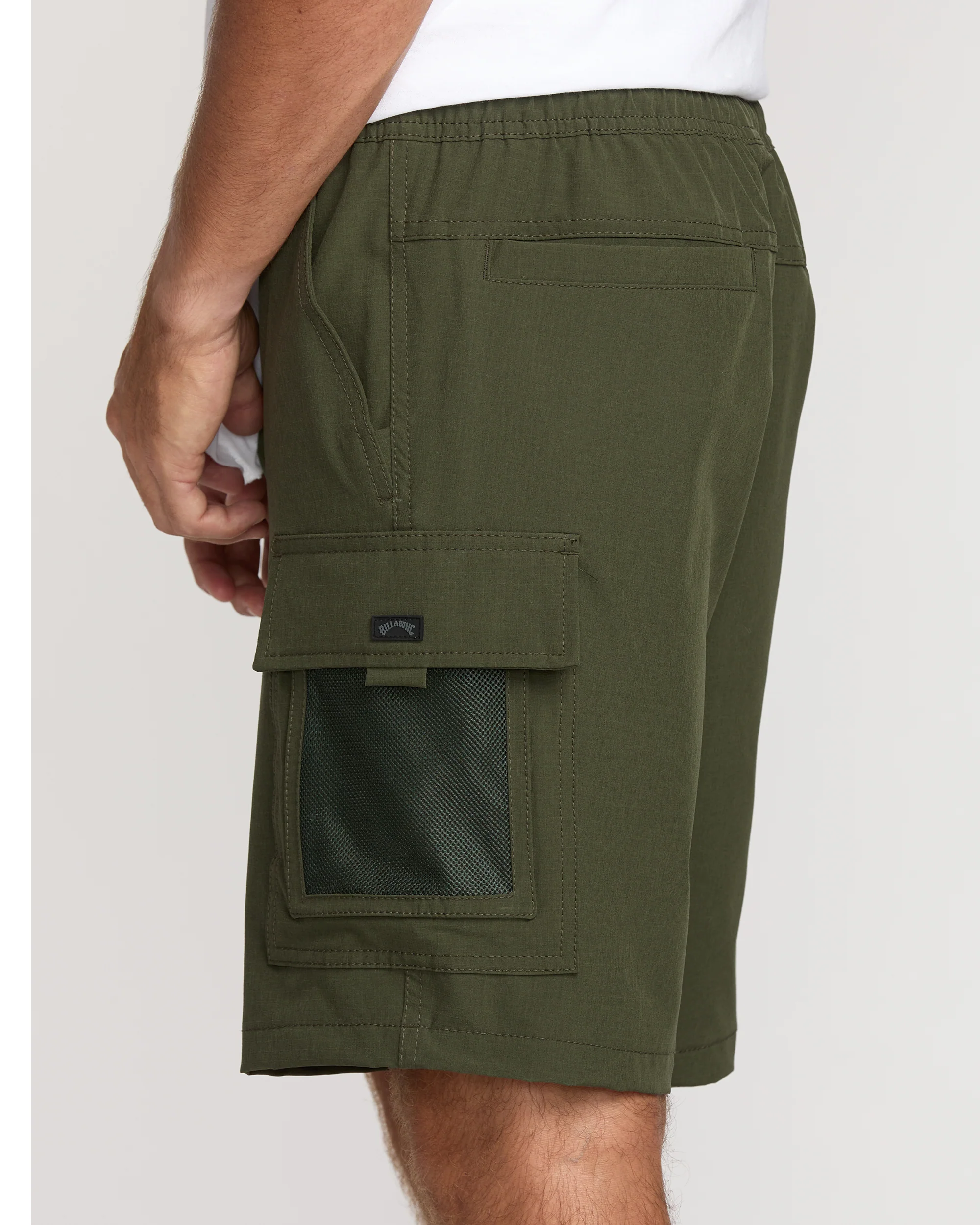 Surftrek Cargo Hybrid Shorts - Dark Military - Image 9