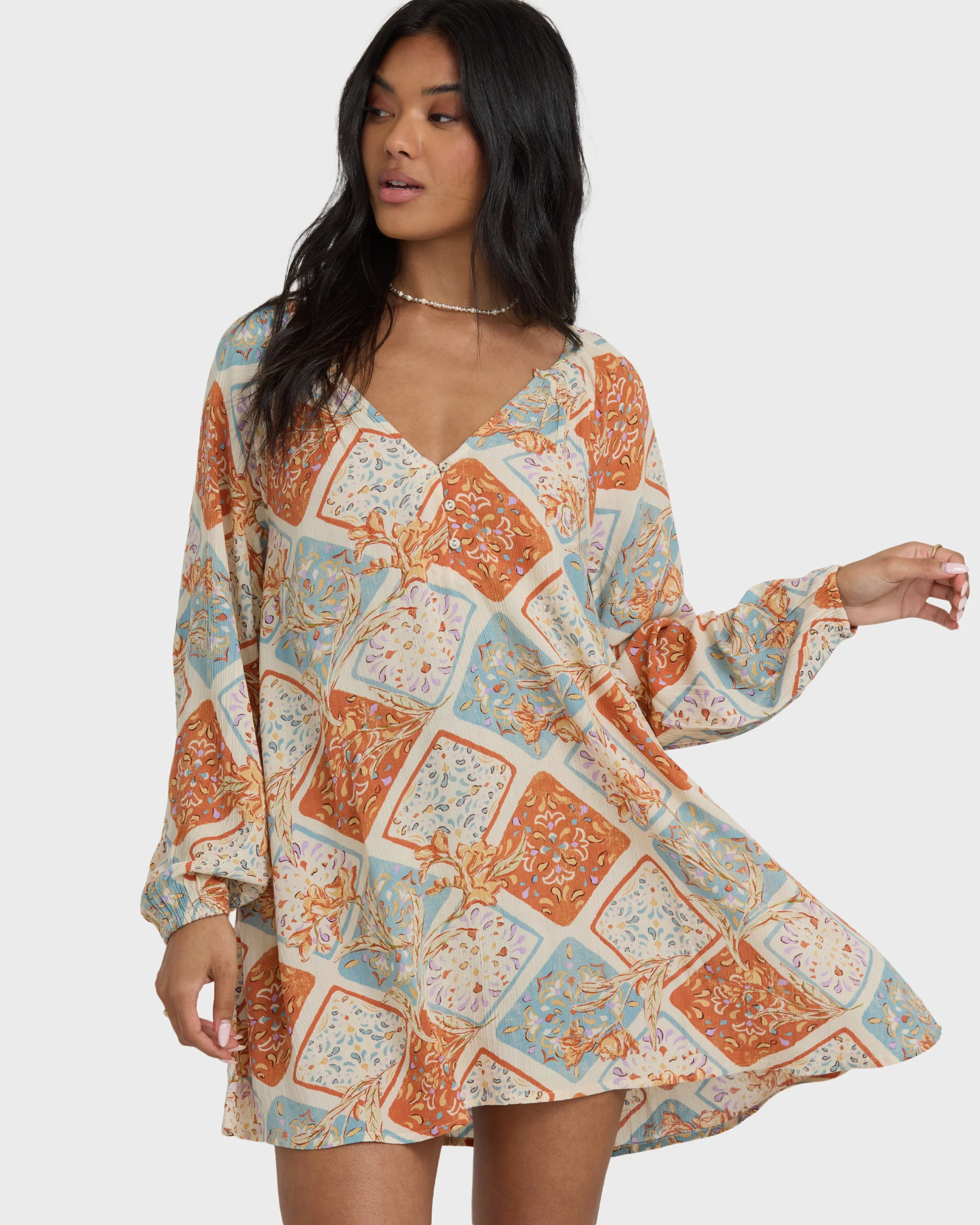 Sweet Dreamer Mini Dress - Whitecap - Image 3
