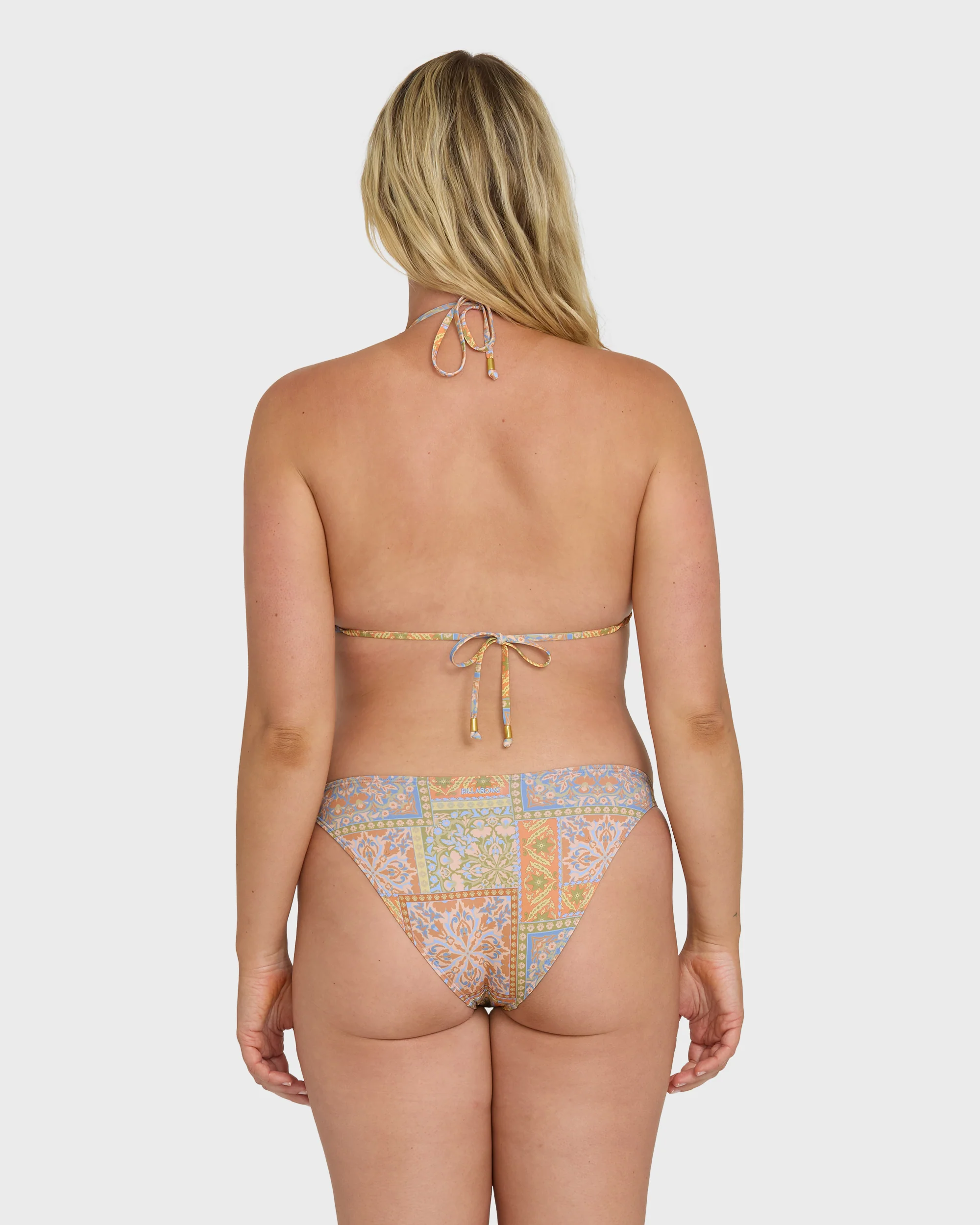 Take It Back Multi Halter Bikini Top - Twilight Blue - Image 8
