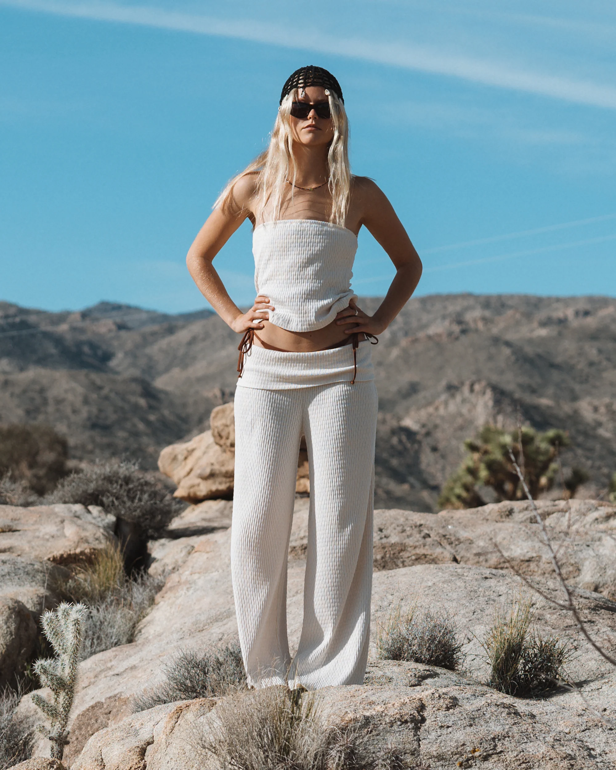 Talley Tube Top - White Cap - Image 4