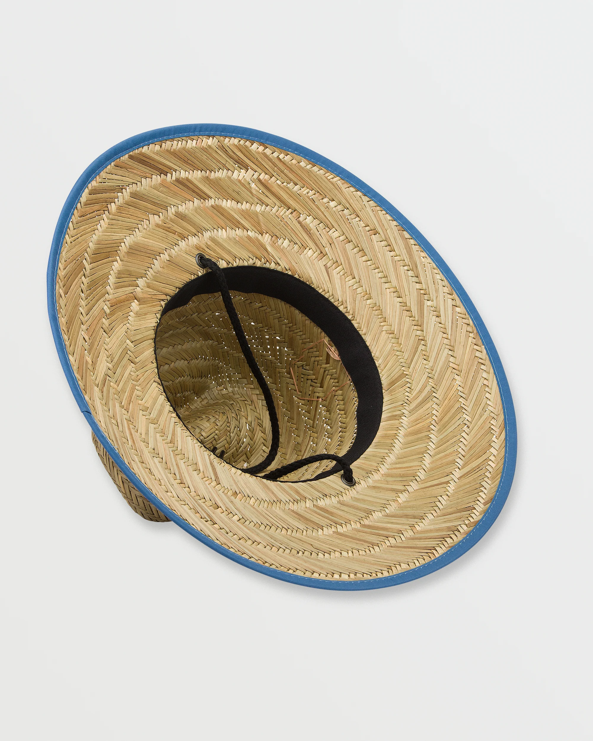 Tides Patch Straw Hat - Carolina Blue - Image 3
