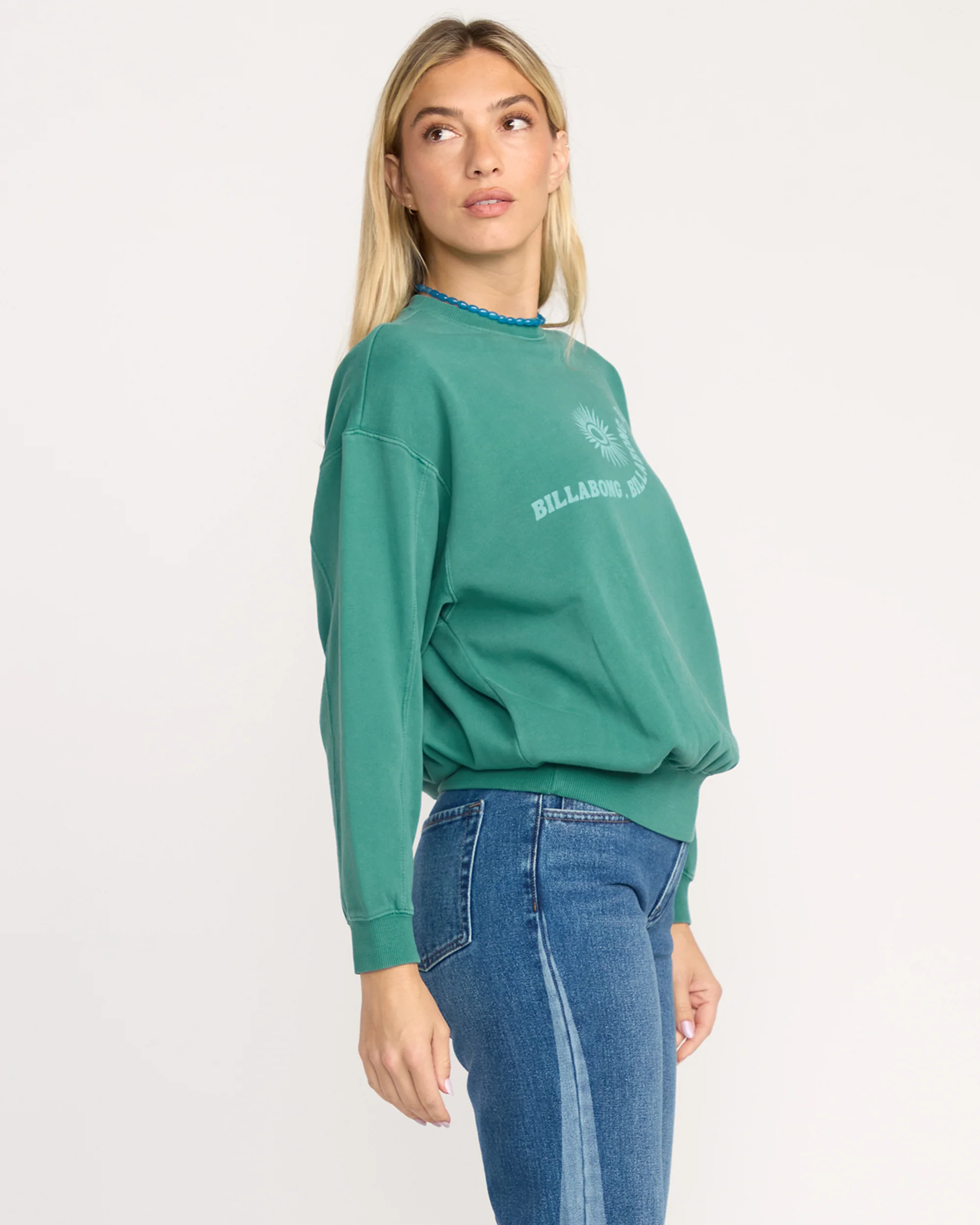 Time For Kendal Crewneck Sweatshirt - Evergreen - Image 7