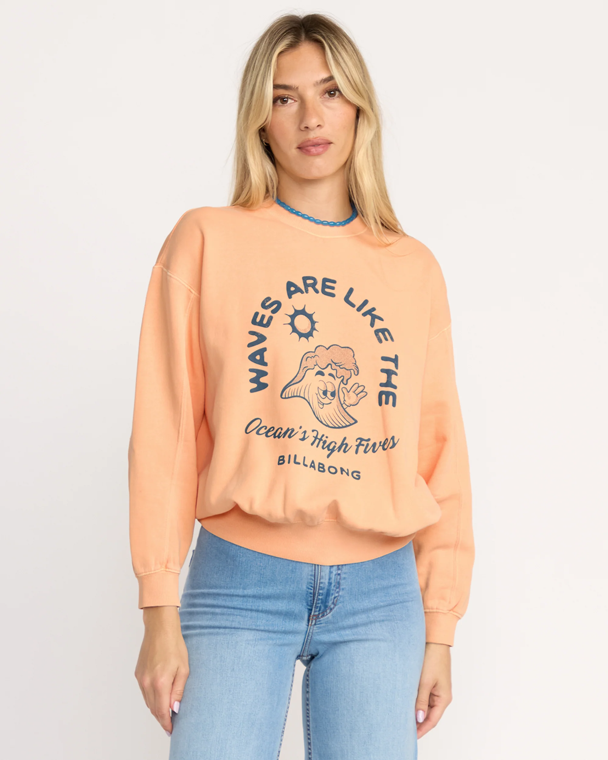 Time For Kendal Crewneck Sweatshirt - Sunstone - Image 2