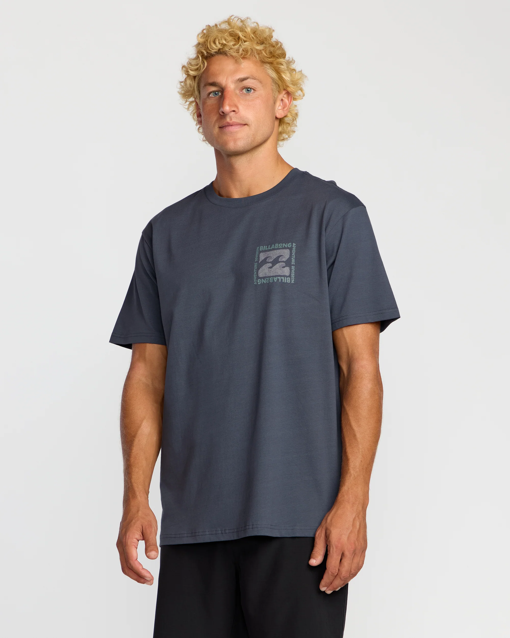 Trail A/Div Short Sleeve T-Shirt - Midnight Blue - Image 2
