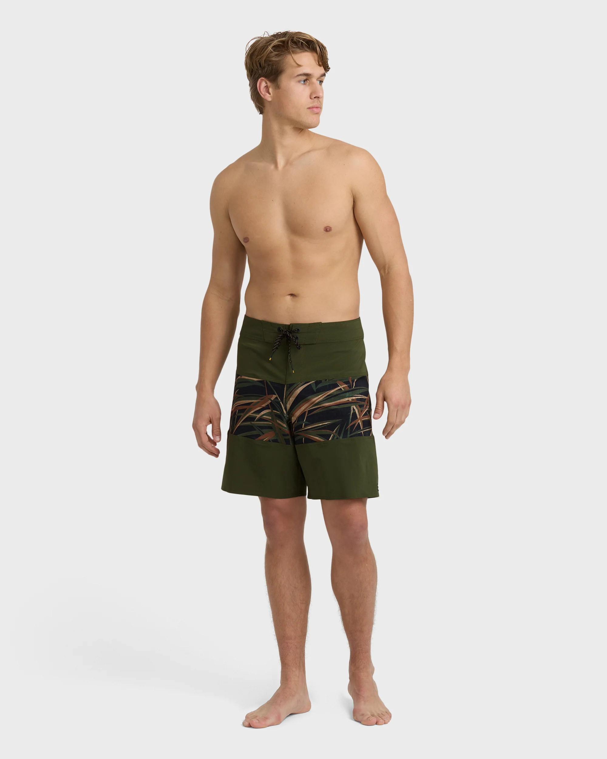 Tribong Pro 19" Boardshorts - Dark Military - Image 4