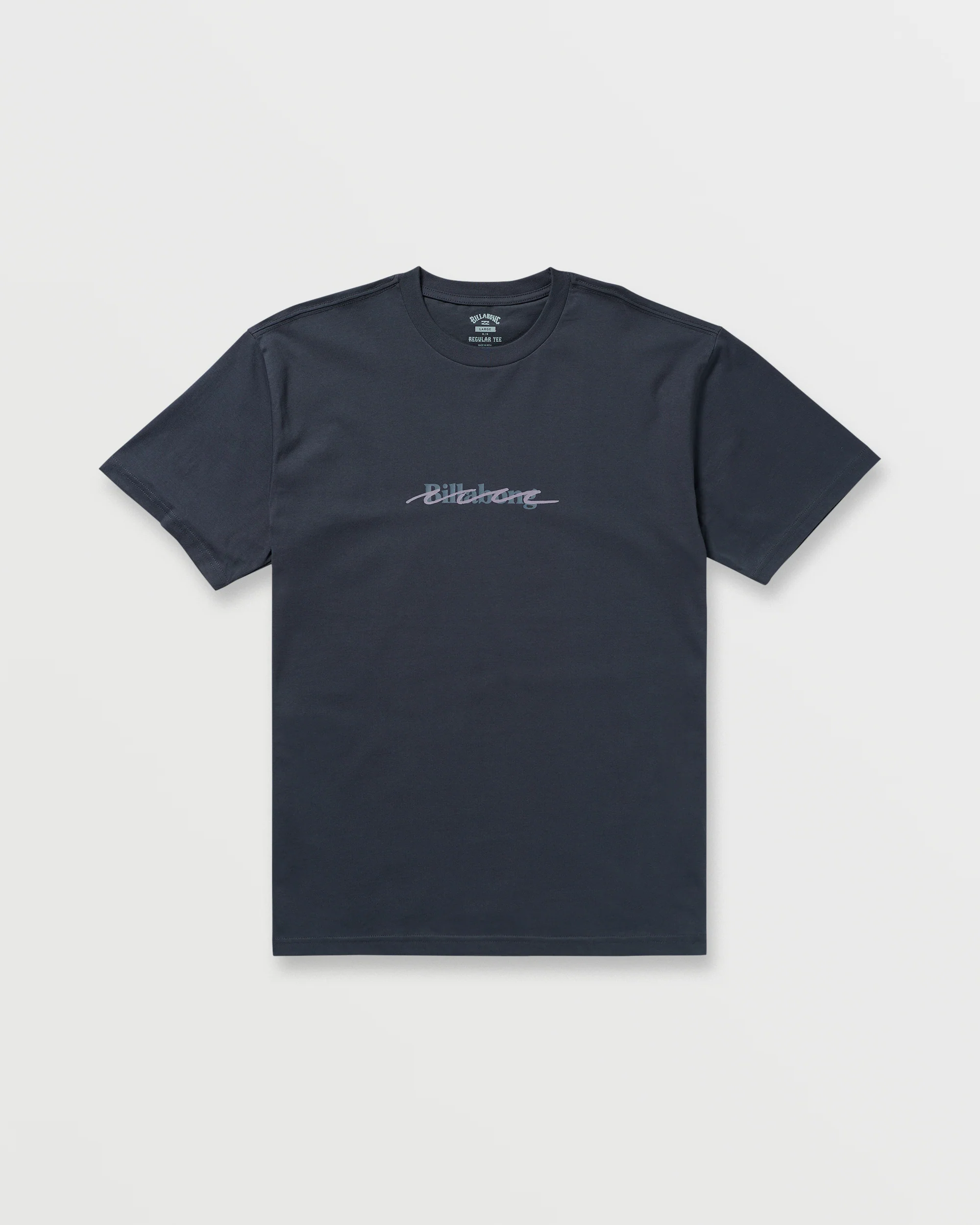Triple Up Regular Tee - Aged Indigo - Image 3