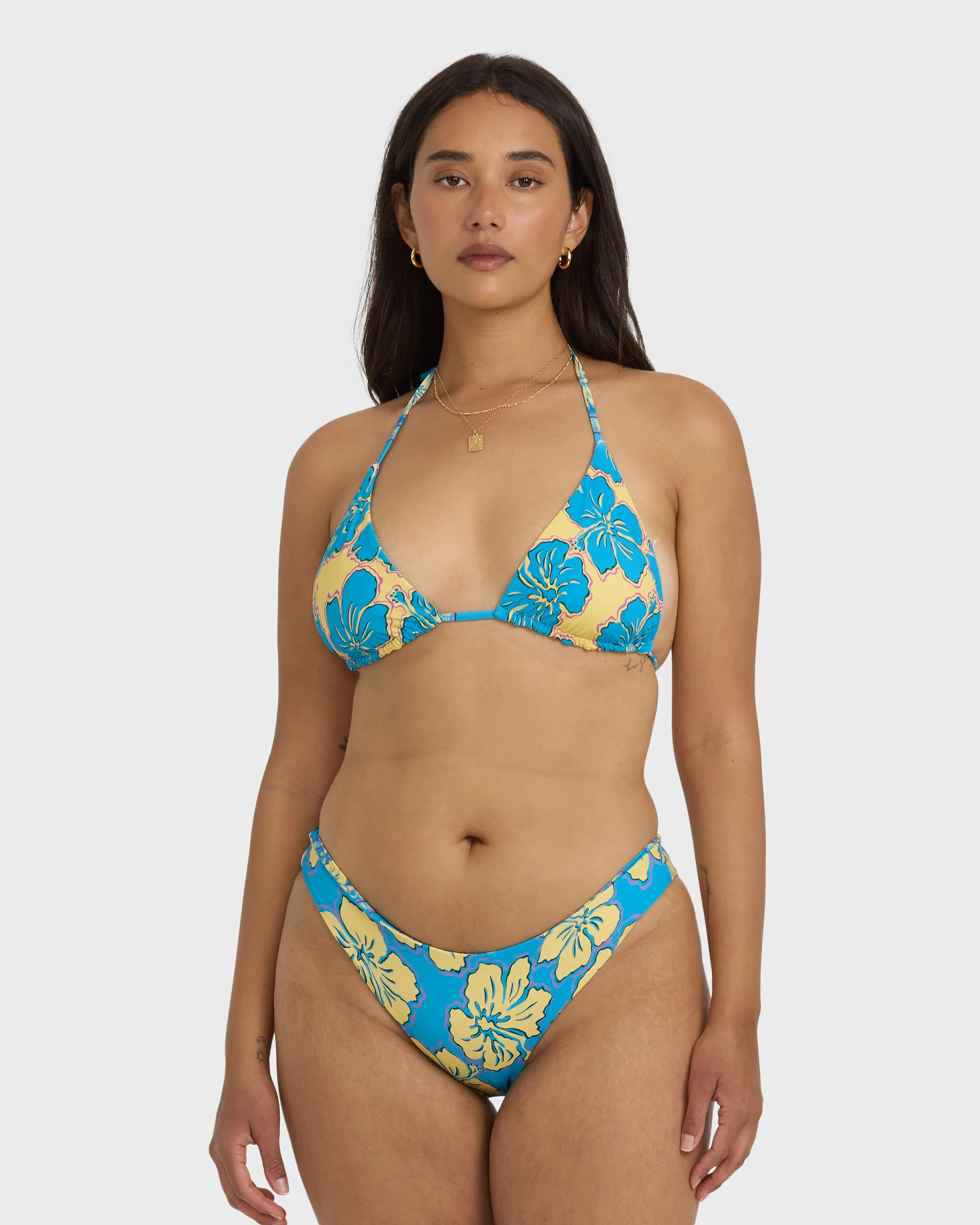 Womens Tropic Shift Reversible Multi Triangle Bikini Top - Image 6