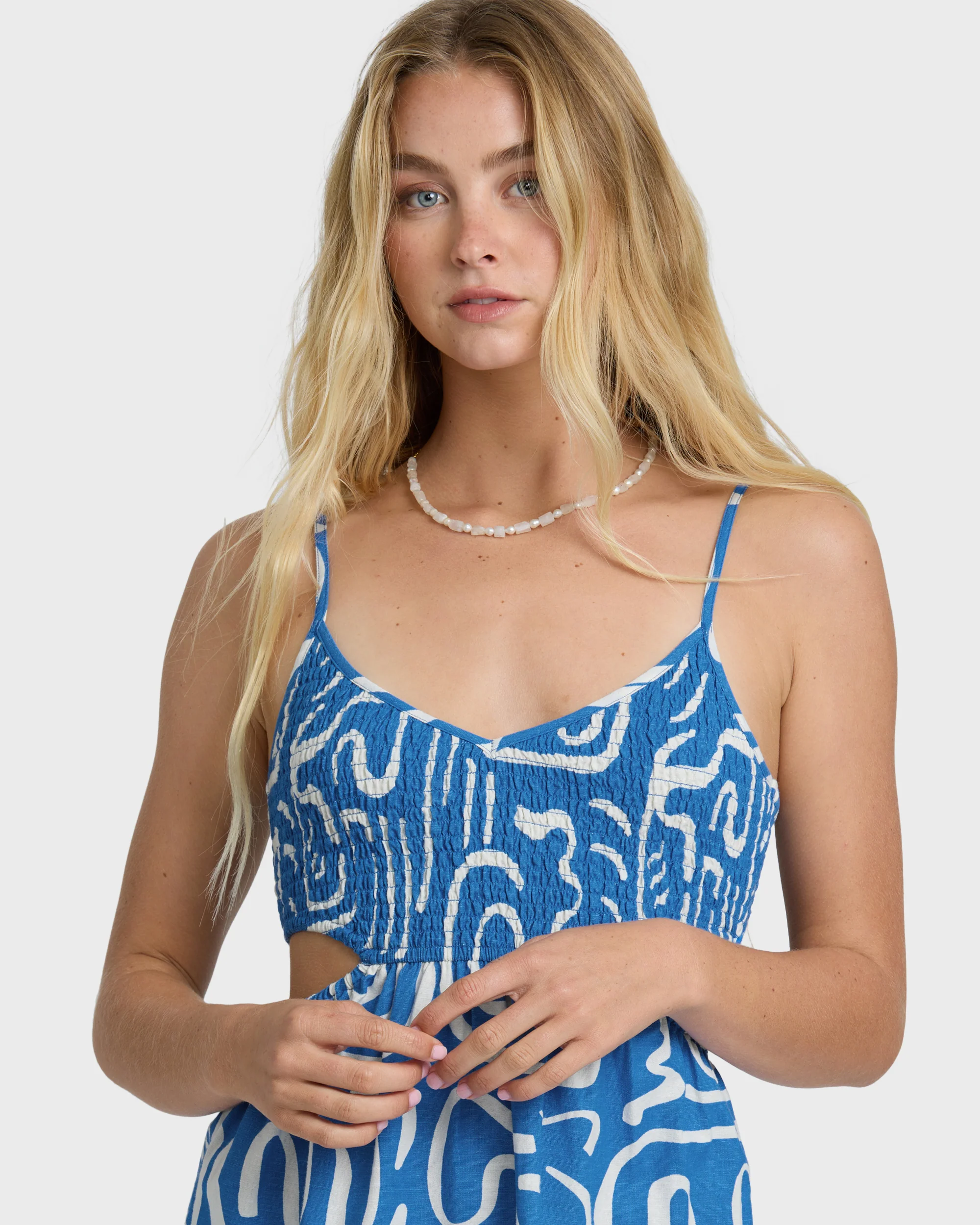 True Desire Mini Dress - True Blue - Image 5