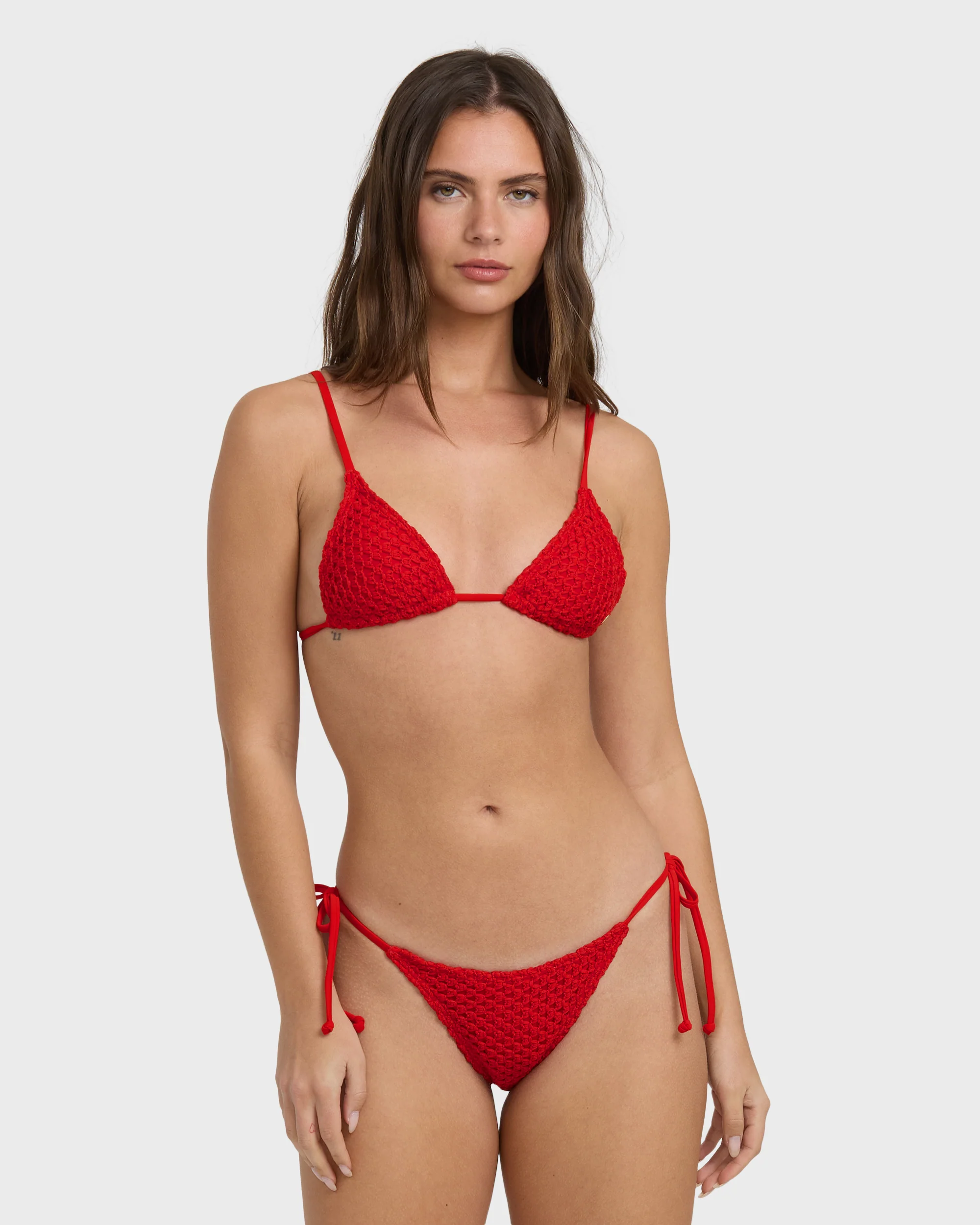 Womens Twisted Tides Tie Side Hike Bikini Bottom - Image 5