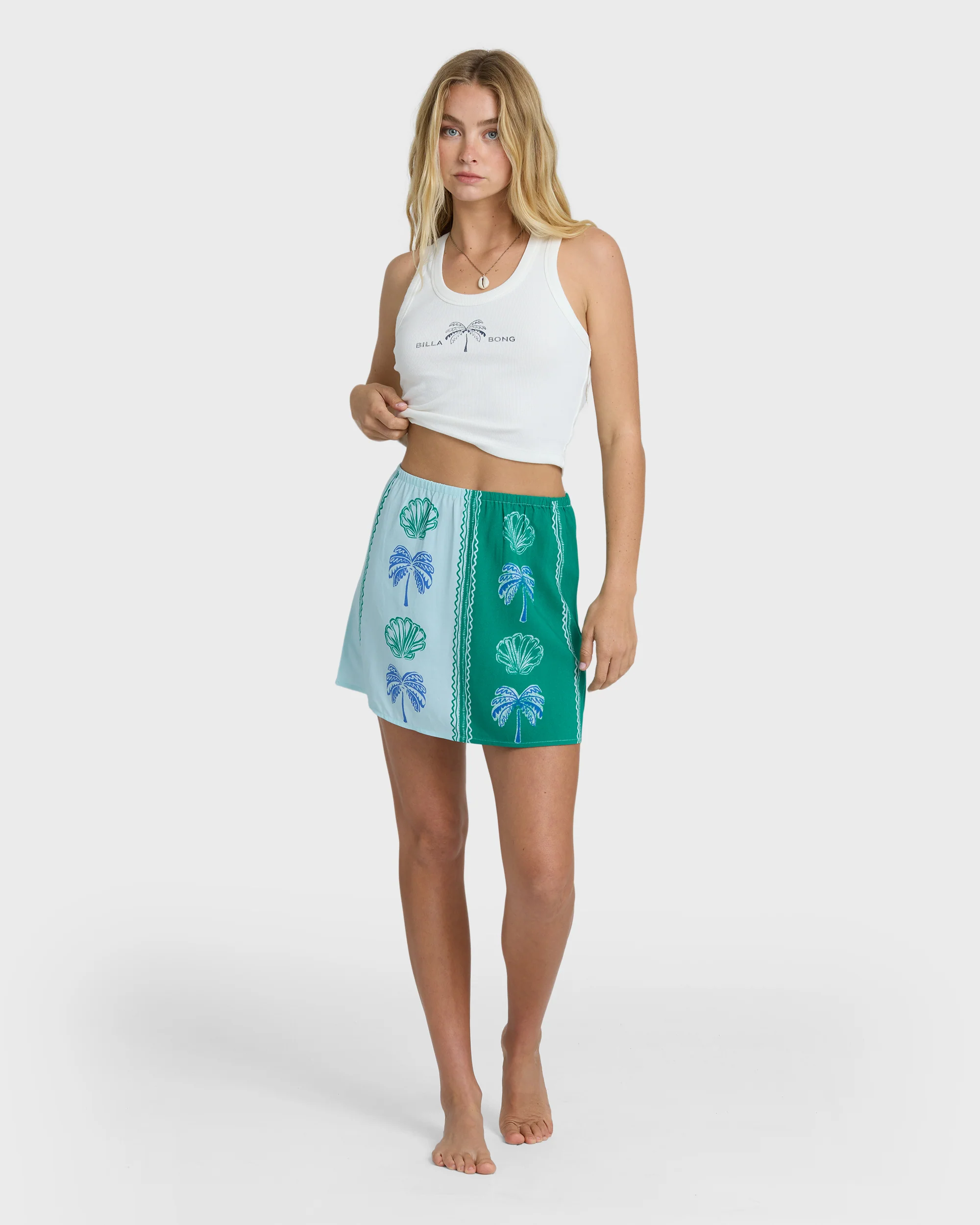Womens Vacay Dreams Mini Skirt - Image 5
