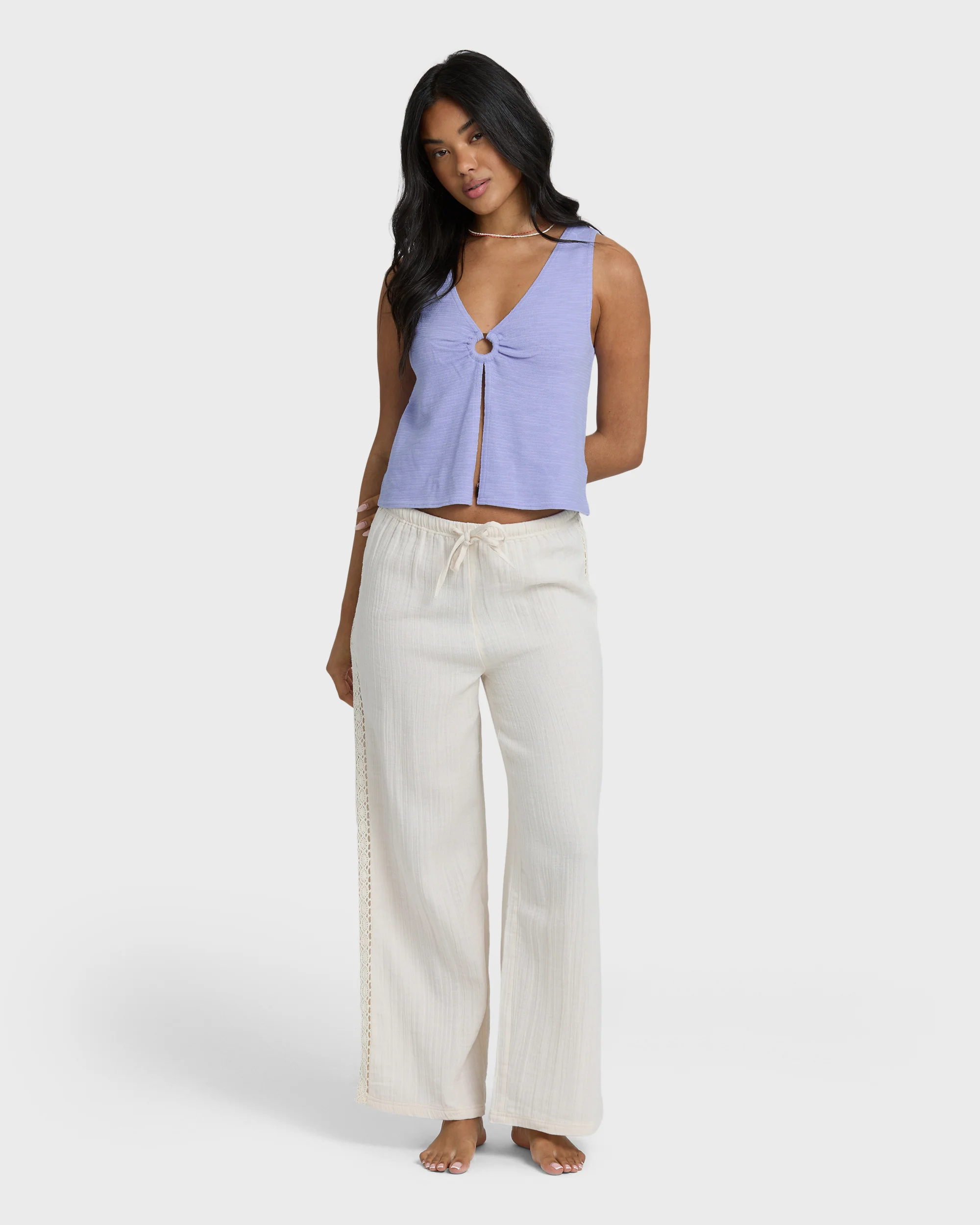Veda Knit Tank - Twilight Blue - Image 6