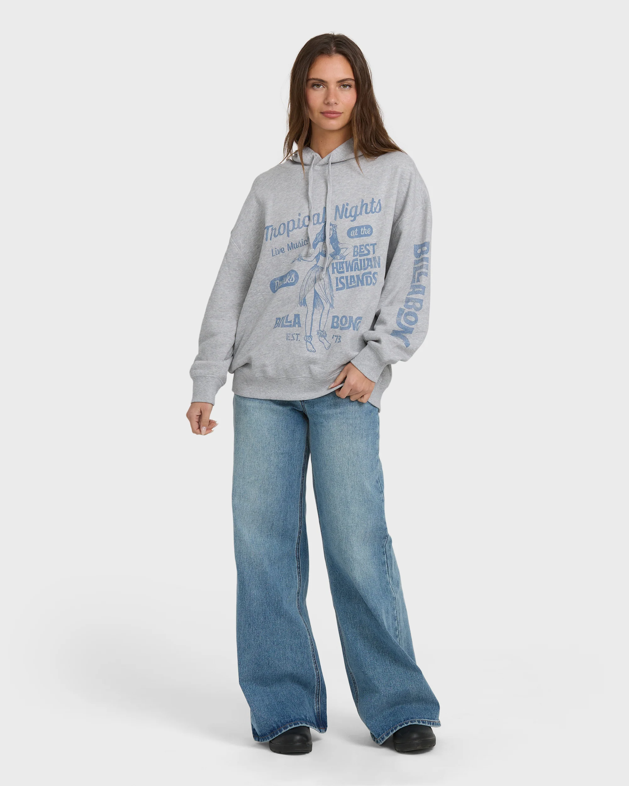 Vivid Hoodie - Heather Grey - Image 4