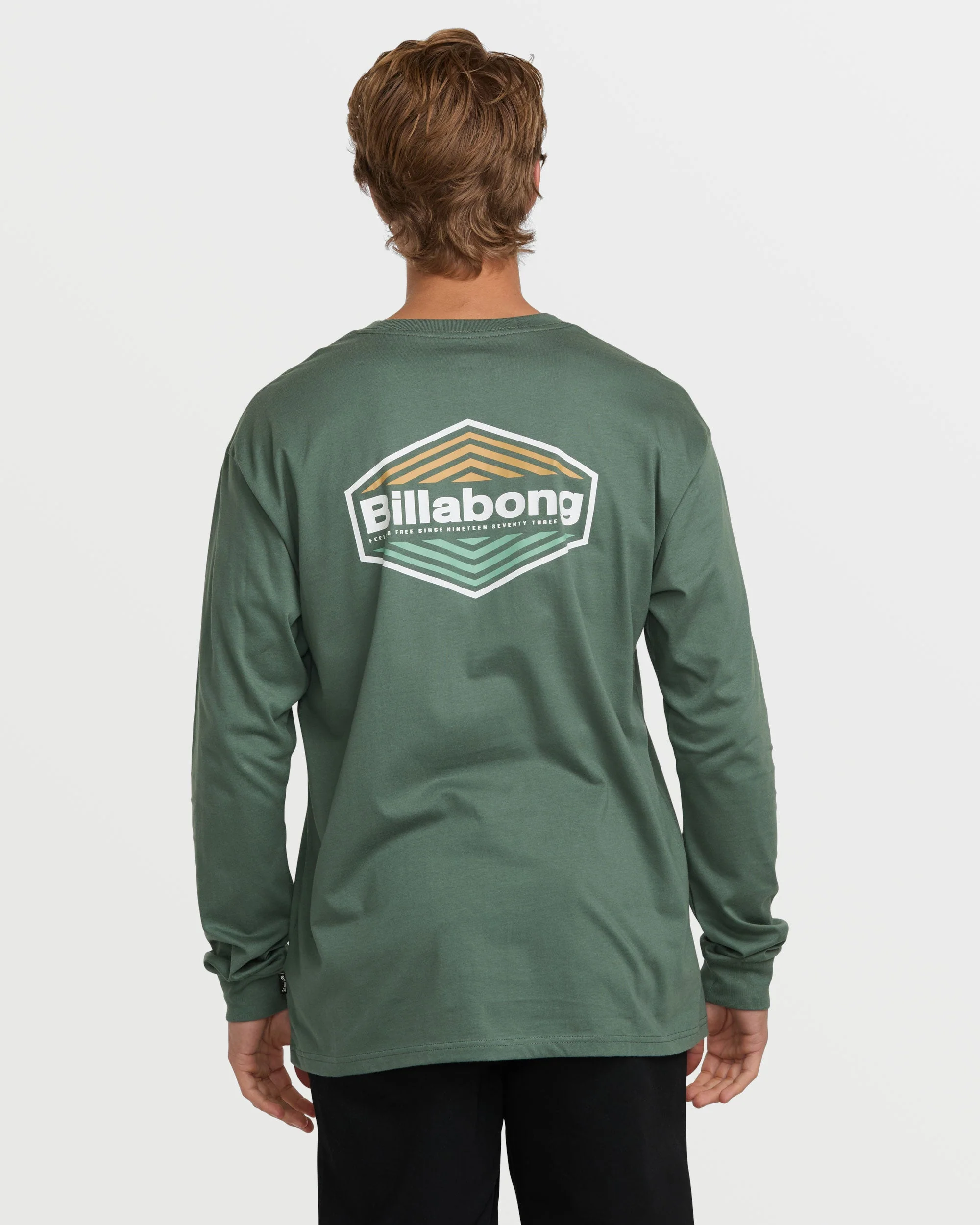 Walled Regular Long Sleeve Tee - Dark Slate