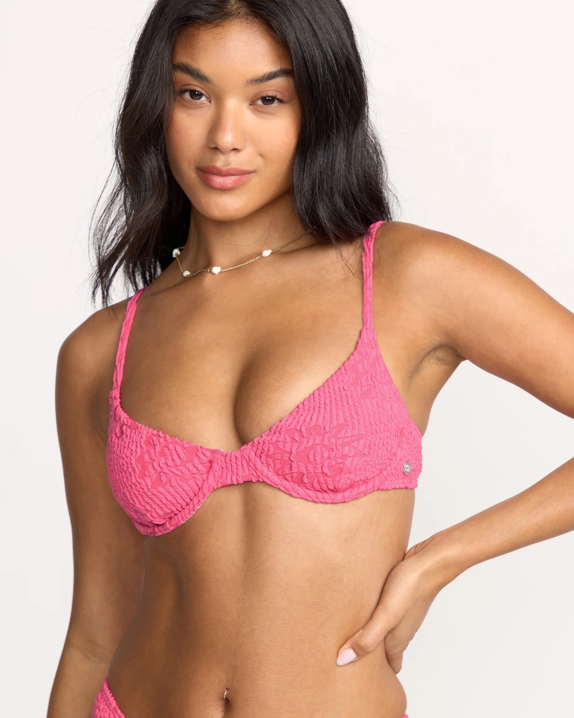 Were Wild Demi Underwire Bikini Top - Paradise Pink - Image 4