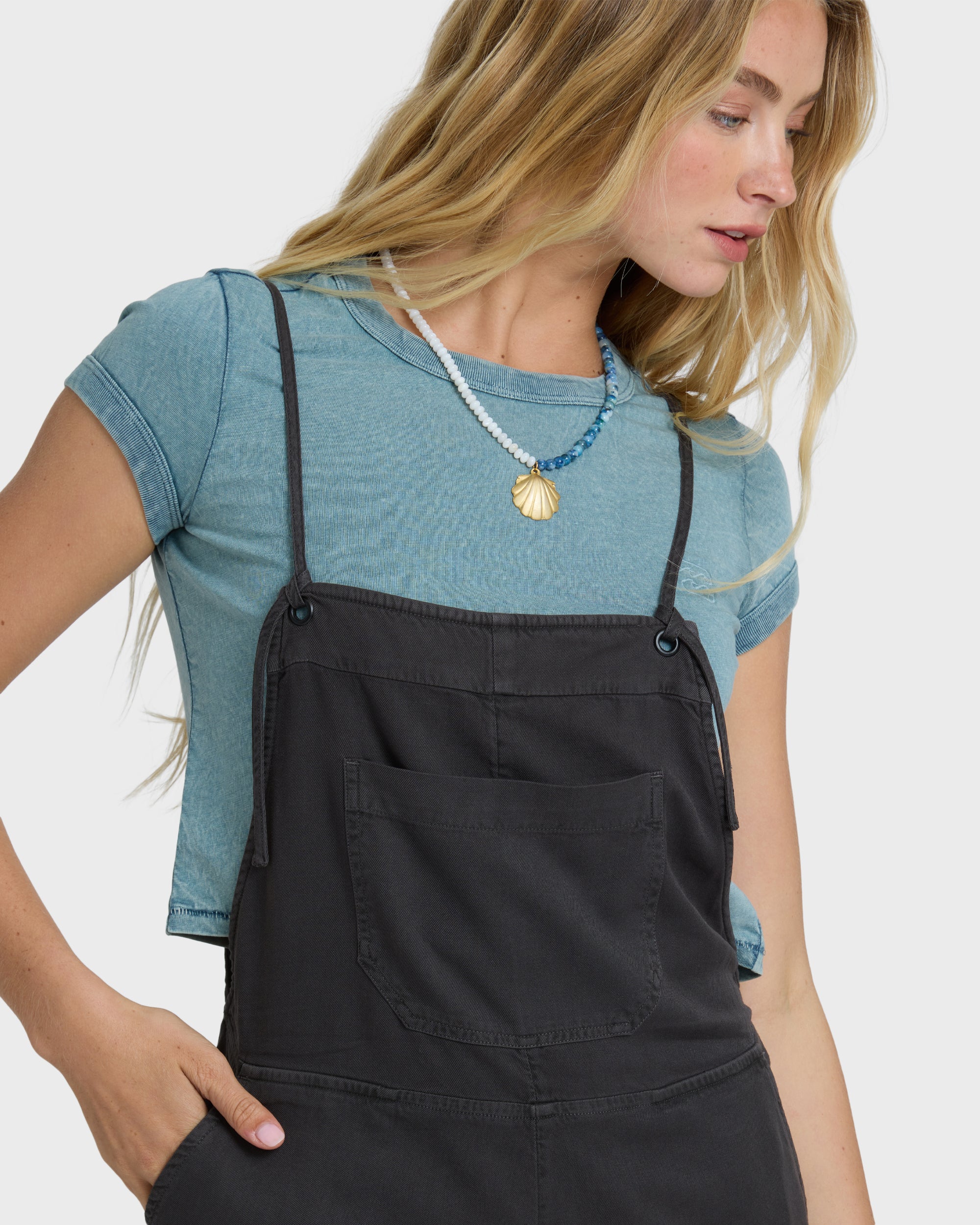 Wild Pursuit Solid Overalls - Off Black - Image 2