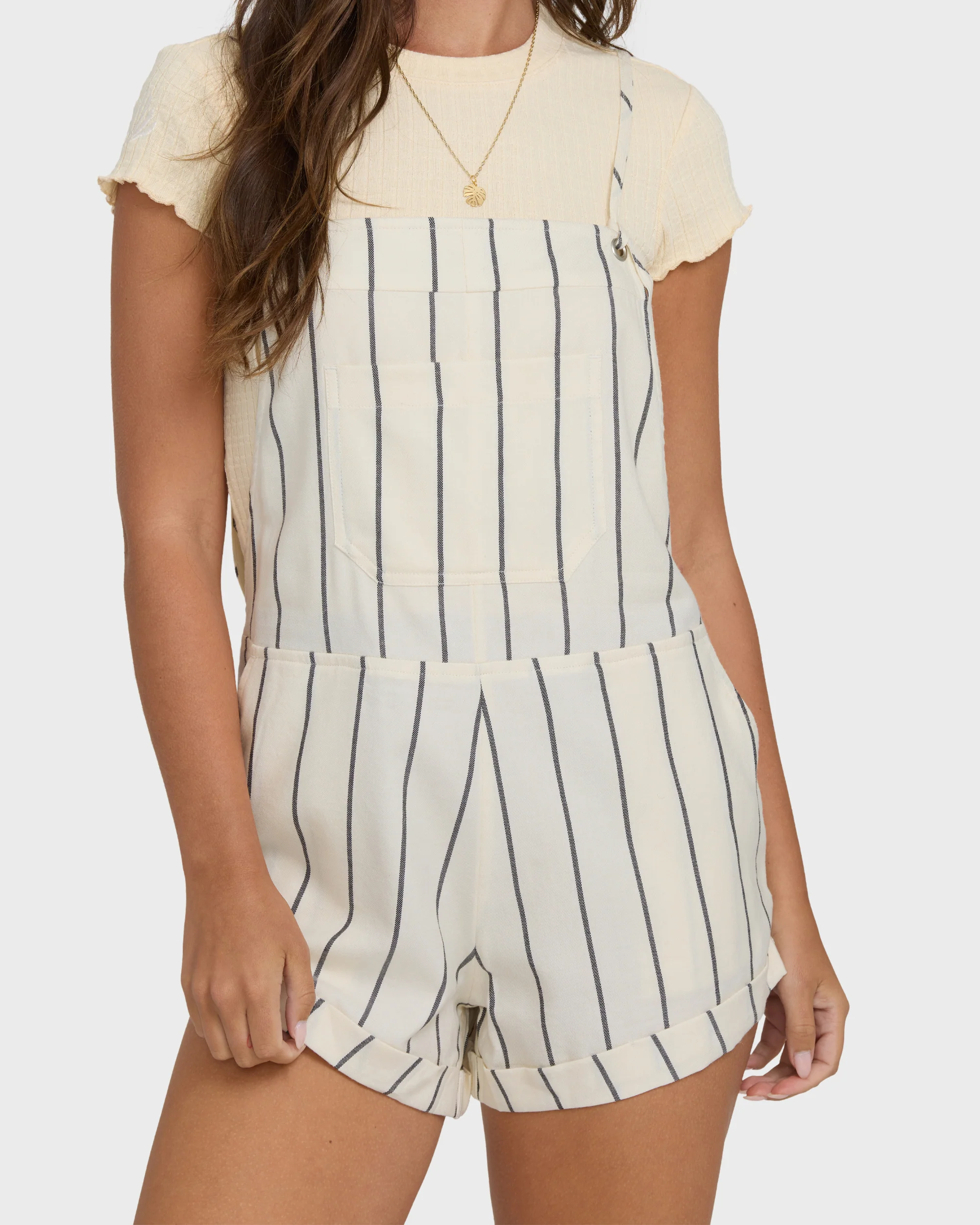 Wild Pursuit Overall Romper - White Cap - Image 5