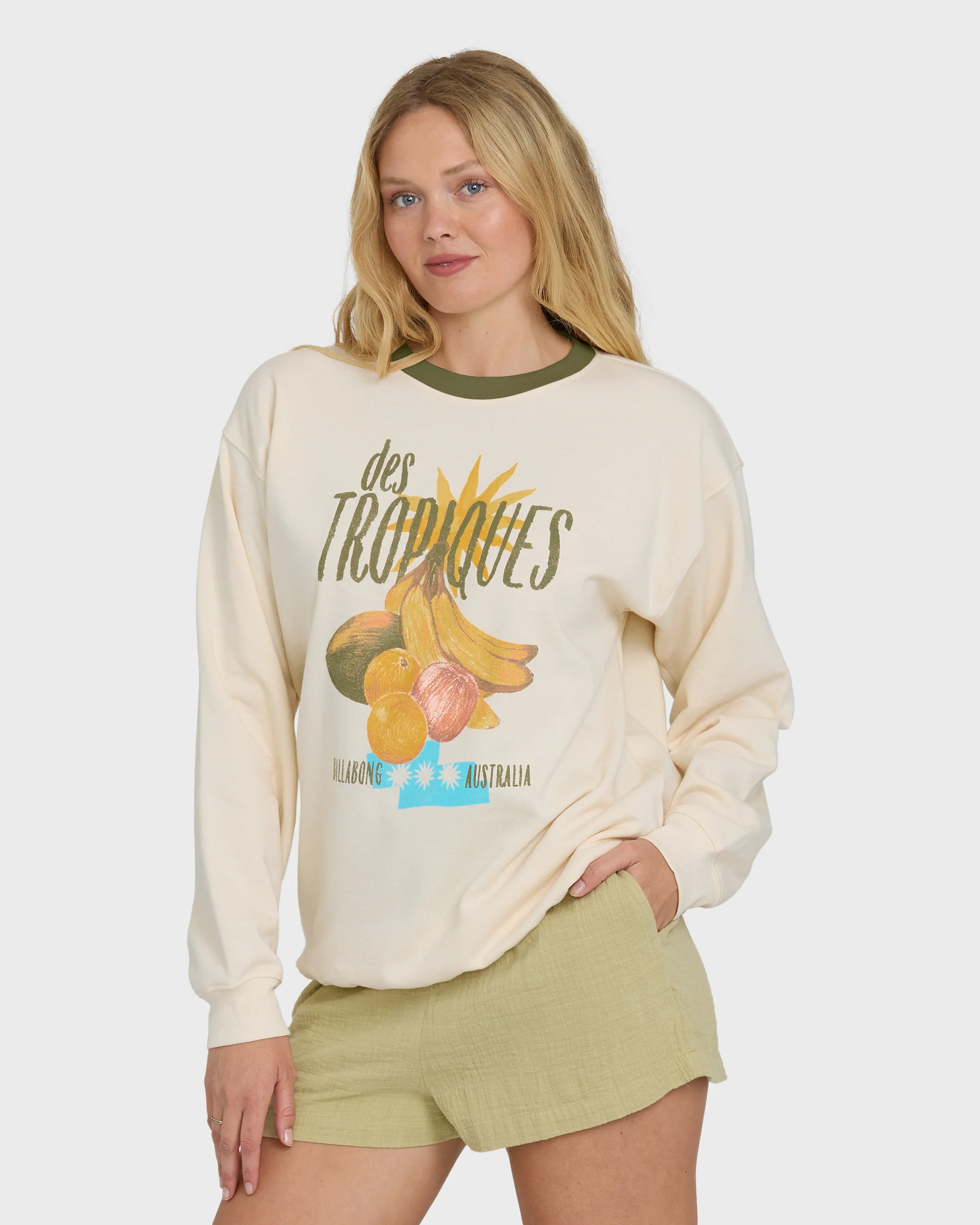 Freshest Things Crewneck Sweatshirt - White Cap - Image 5